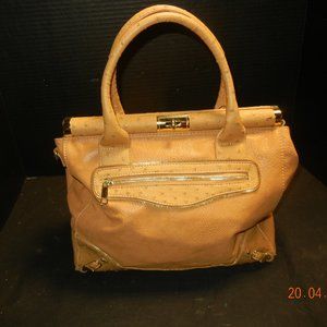 OLIVIA + JOY WOMENS Handbag Shoulder Bag Tote Caramel
